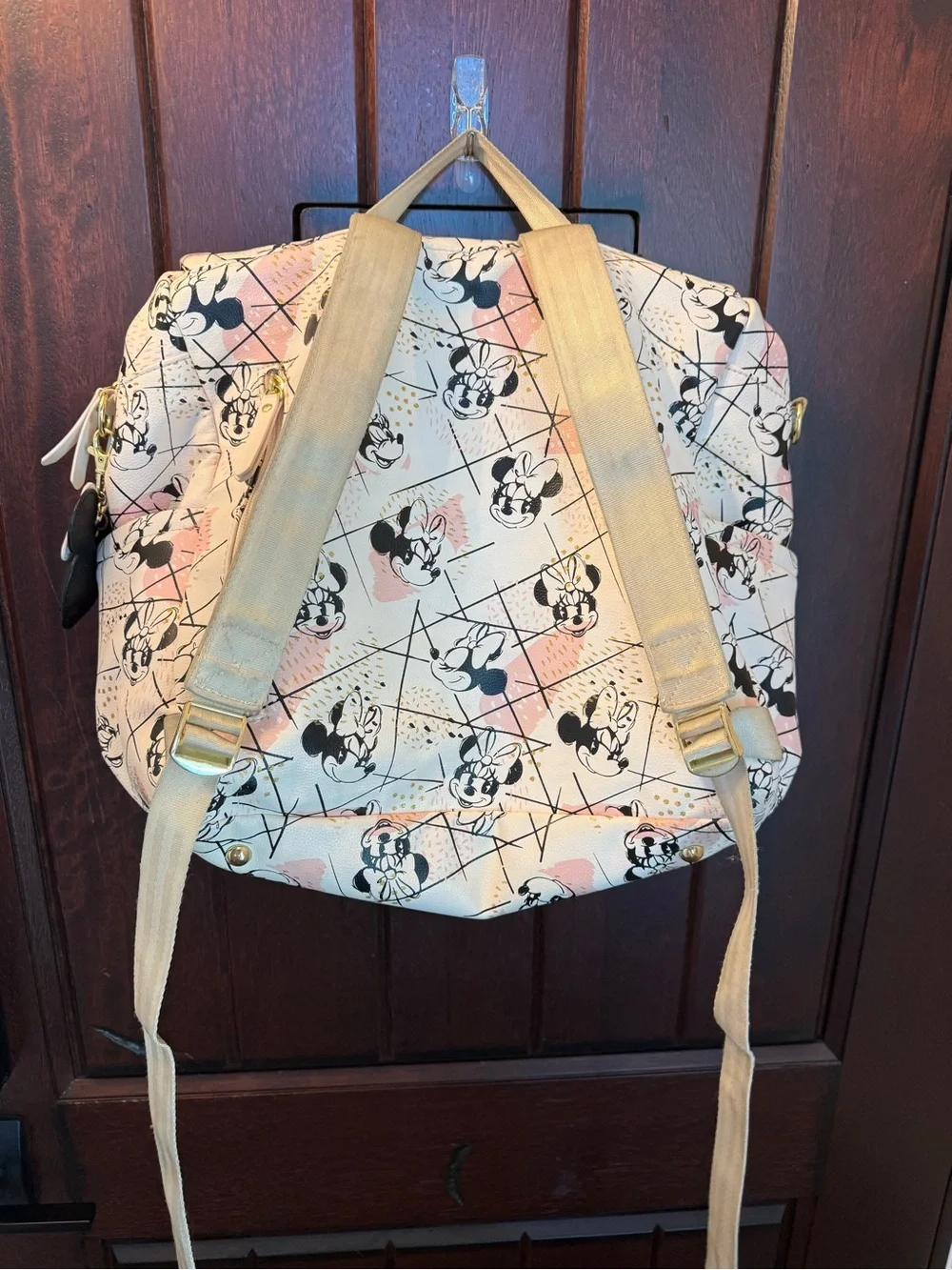 🎀 Petunia Pickle Bottom x Disney Minnie Mouse Boxy Backpack Diaper Bag